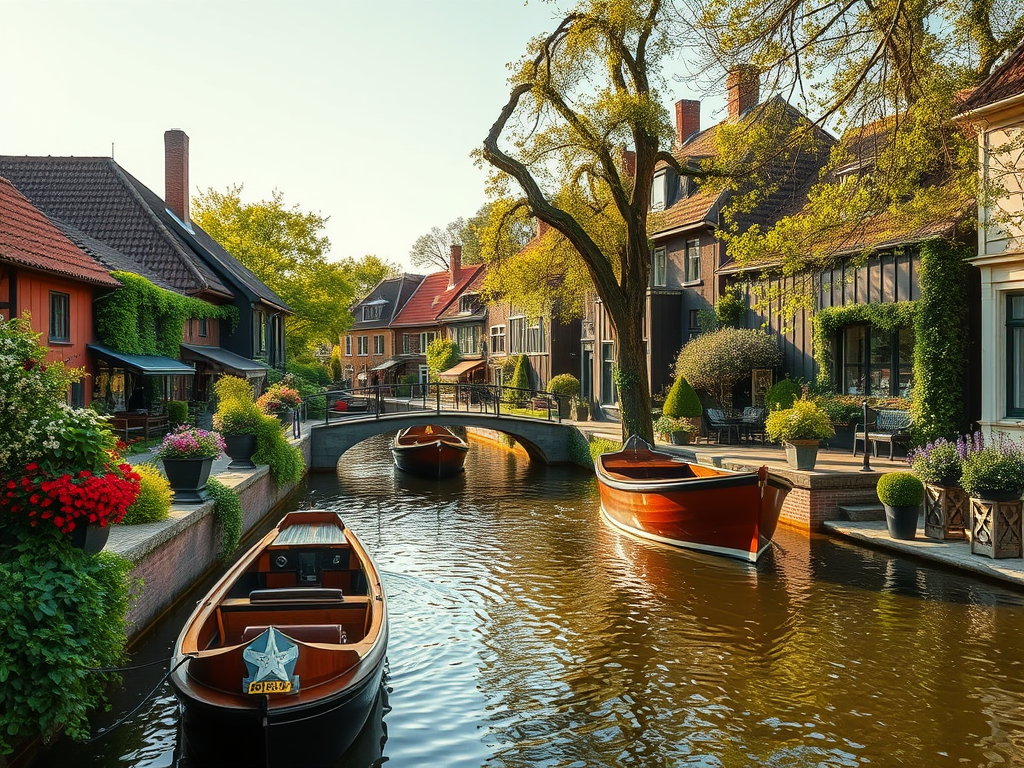 Giethoorn Köyü: Hollanda’nın Masalsı Venediği – Kapsamlı Gezi Rehberi